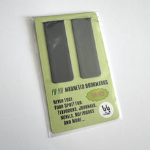 Load image into Gallery viewer, YA YA Magnetic Bookmarks| Twin Pack (Light Olive/ Olive Grey)