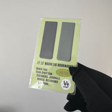 Load image into Gallery viewer, YA YA Magnetic Bookmarks| Twin Pack (Light Olive/ Olive Grey)