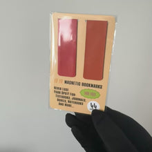Load and play video in Gallery viewer, YA YA Magnetic Bookmarks| Twin Pack (Orange/ Dark Orange)