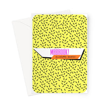 Load image into Gallery viewer, MABROOK!| Allahumma Baarik! YA YA CARD Greeting Card