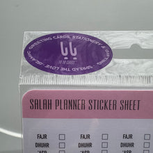 Load image into Gallery viewer, Prayer/ Salah Planner Sticker Sheets (Various Pack Sizes)
