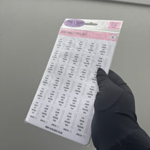 Load image into Gallery viewer, Prayer/ Salah Planner Sticker Sheets (Various Pack Sizes)
