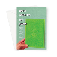 You've Completed The Quran! YA YA CARD Greeting Card