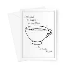 Load image into Gallery viewer, Let&#39;s Have A Cuppa Sympathy YA YA CARD Greeting Card
