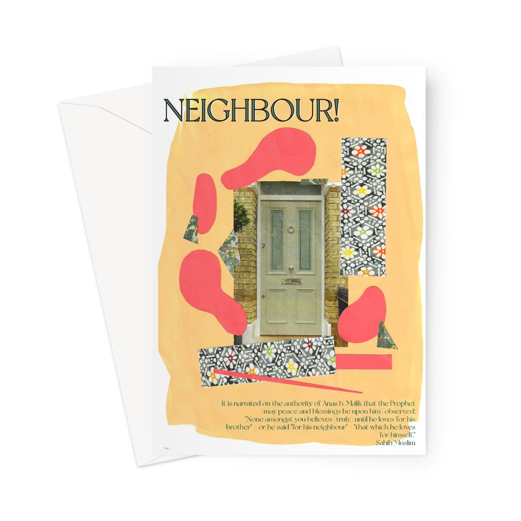 Neighbour! YA YA CARD Greeting Card