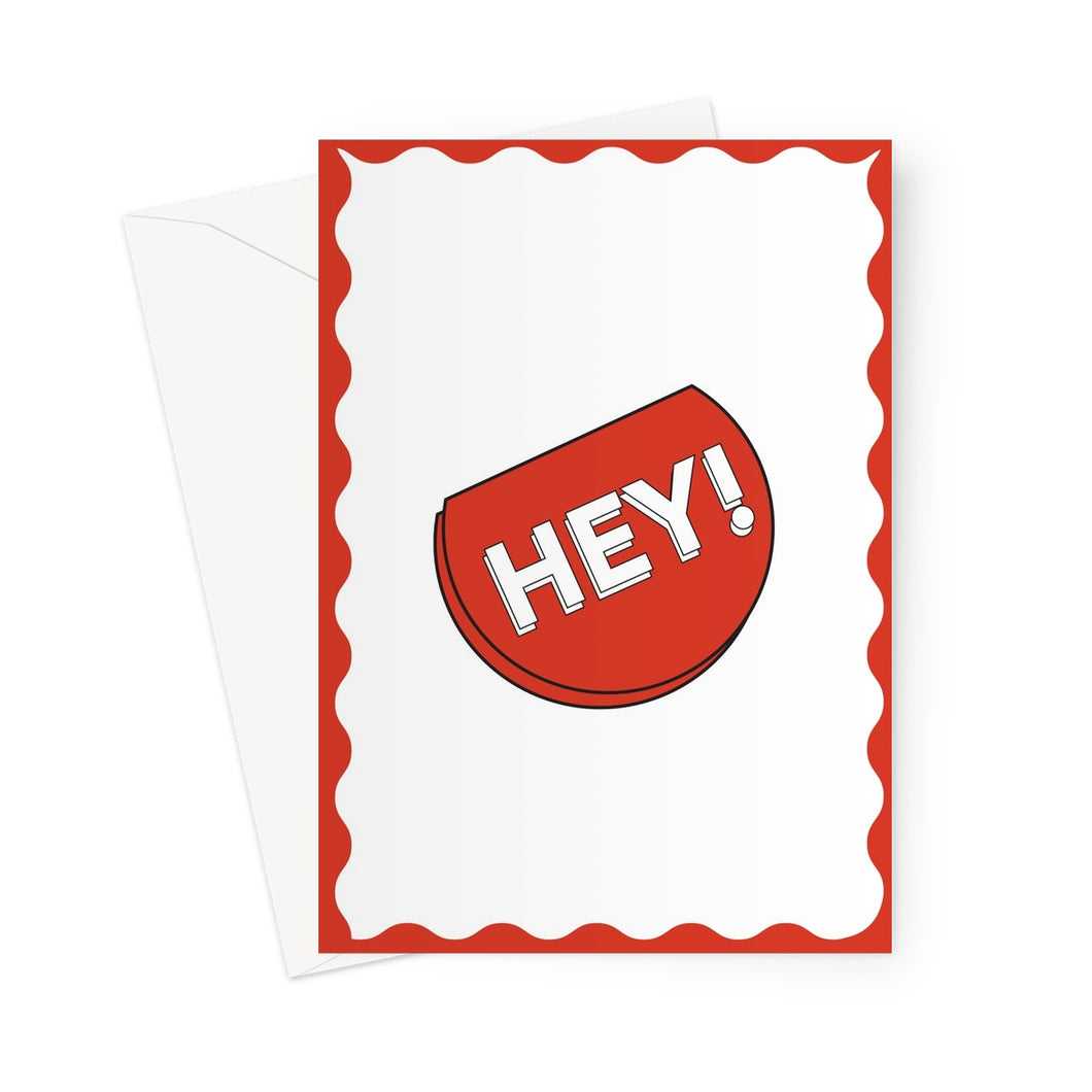 Hey! YA YA CARD Greeting Card