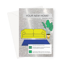 Load image into Gallery viewer, YOUR NEW HOME! | BarakAllahu laka fiha! YA YA CARDS Greeting Card
