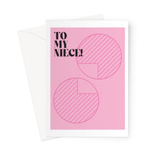 Load image into Gallery viewer, To My Niece YA YA CARD Greeting Card
